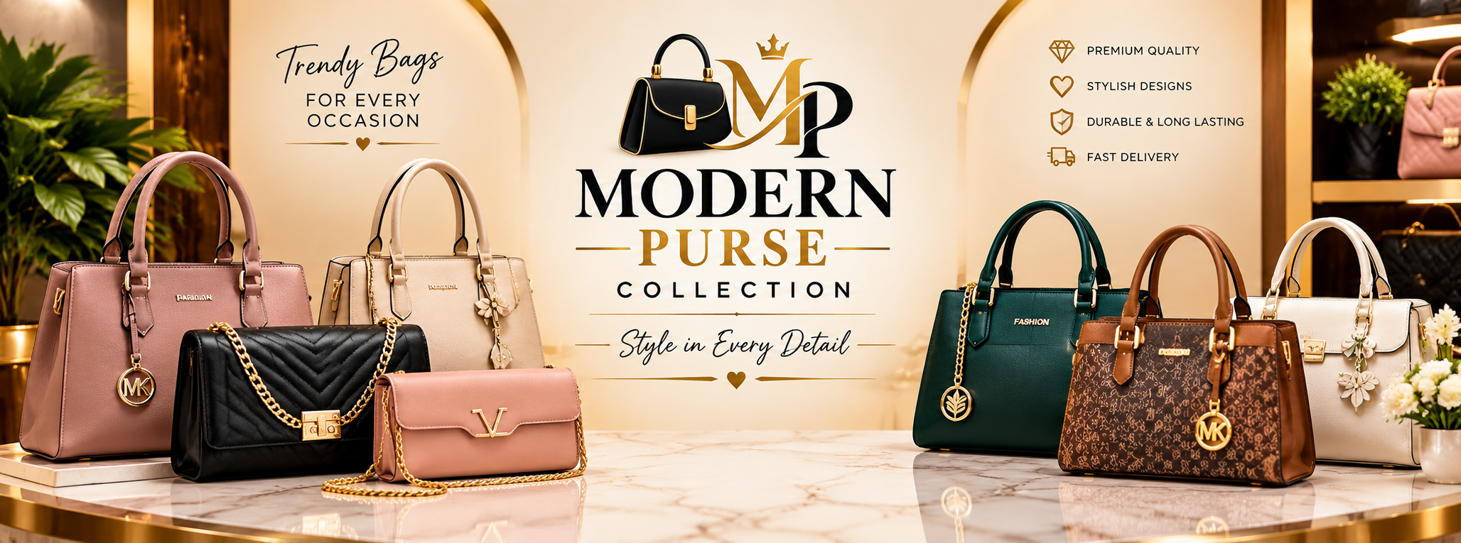 modern purse collection