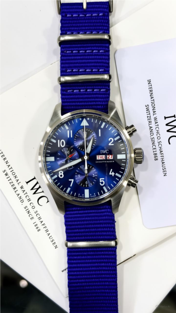 IWC PILOT - SuperClone Automatic Mechanical Chronograph Watch