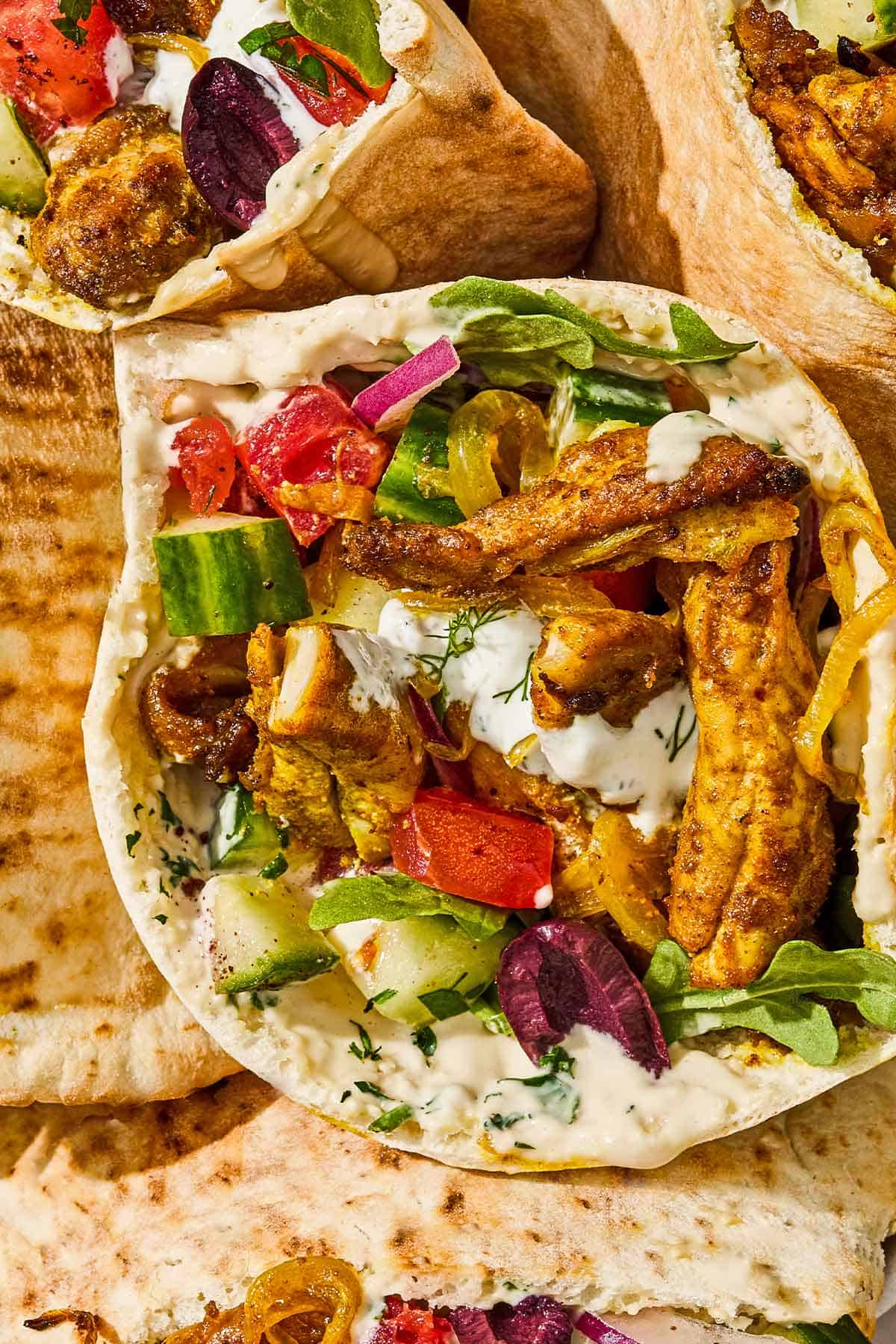 Parata Shawarma