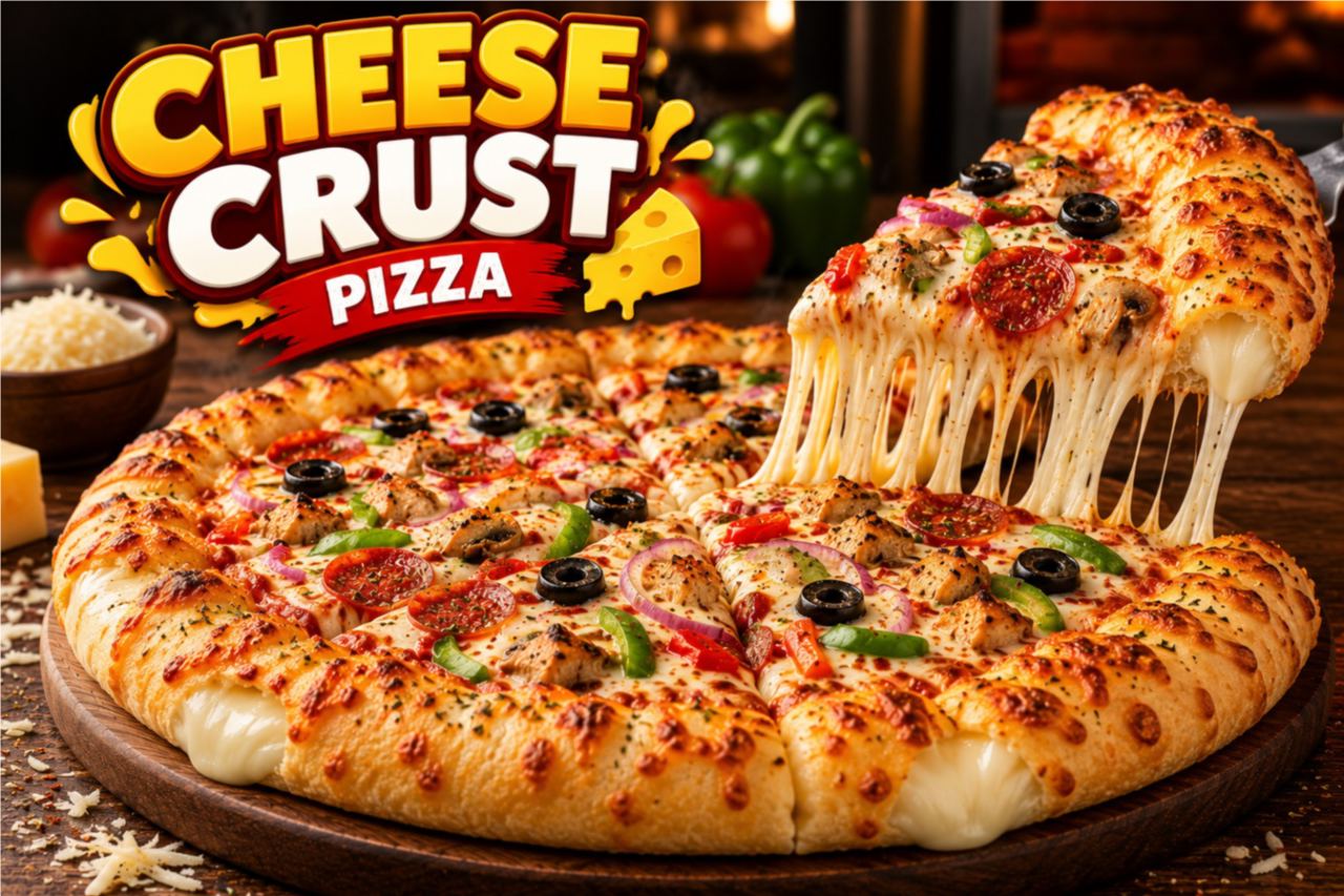 CHEESE CRUST PIZZA (Large)