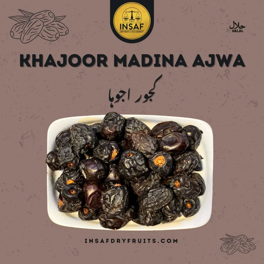 Original Madina Ajwa Dates (عجوہ کھجور)
