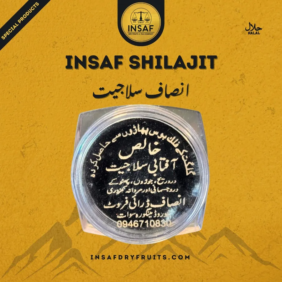 Insaf Shilajit (سلاجیت)