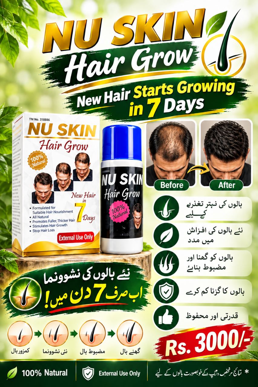 NU SKIN hair grow