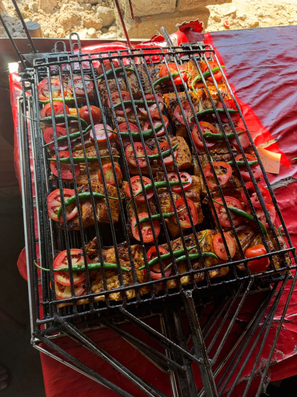 Grill fish Mashier